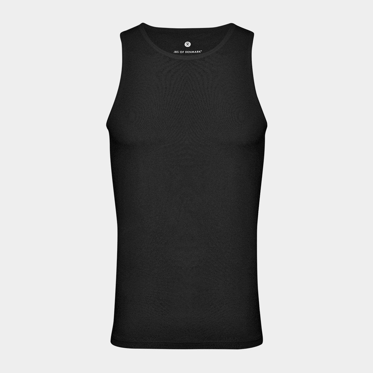 Billede af Sort tank top i bambus til herre fra JBS of Denmark, XXL hos Bambustøj.dk