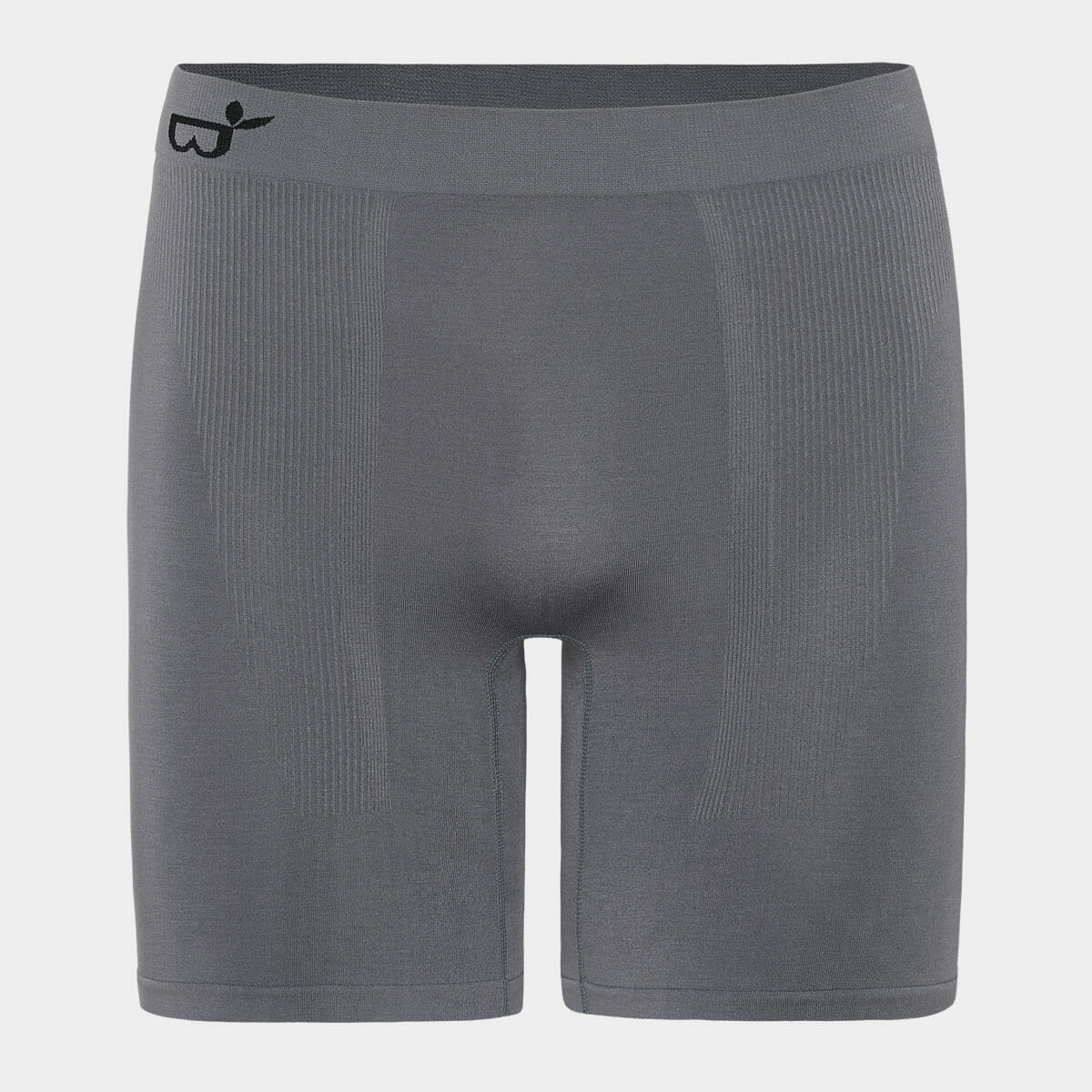 Se Boody Boxer shorts extra lange mørkegrå str. L hos Bambustøj.dk