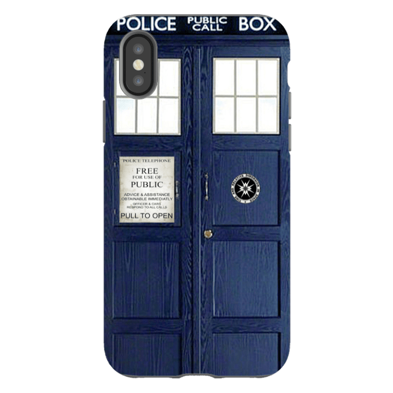 Doctor Who Tardis Phone Case Little British Shop