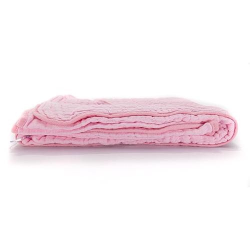Primo Passi Hooded Muslin Towel - Light Pink