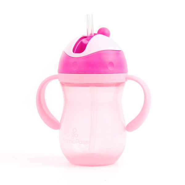 Pobi Cup 260ml - Powder Pink Stainless Steel Toddler Cup