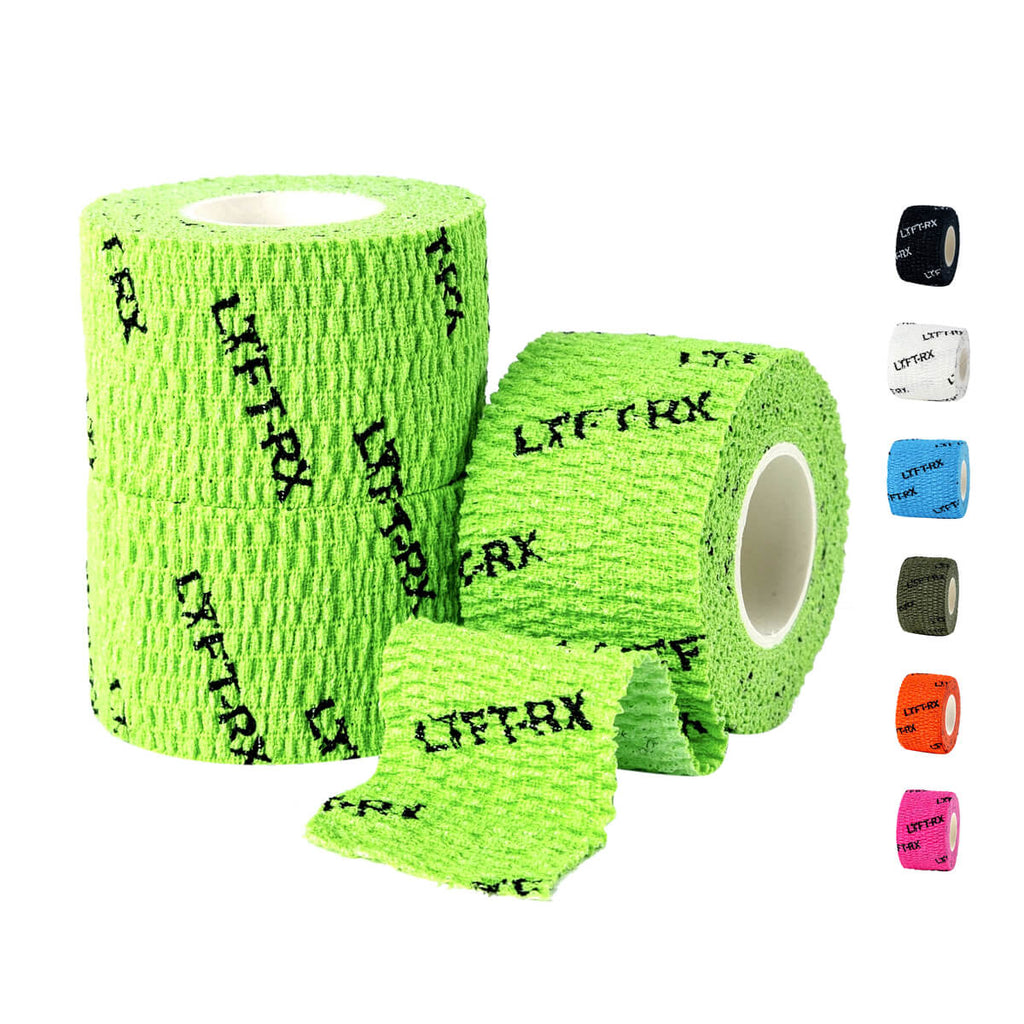 WARM BODY COLD MIND 2 Premium Lifting Thumb Tape for Weightlifting  Powerlifting Strength Deadlift Training for Crossfit Hook Grip Tearable  Cotton Sweat Proof MIX - 3 Rolls