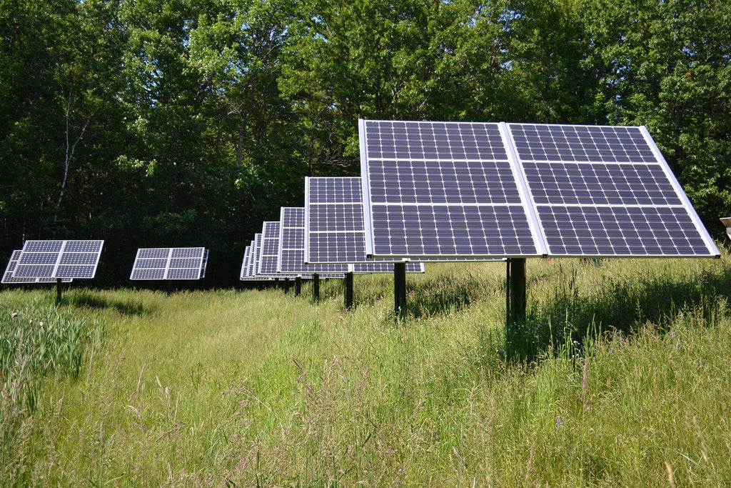 Solar panels for off-grid living
