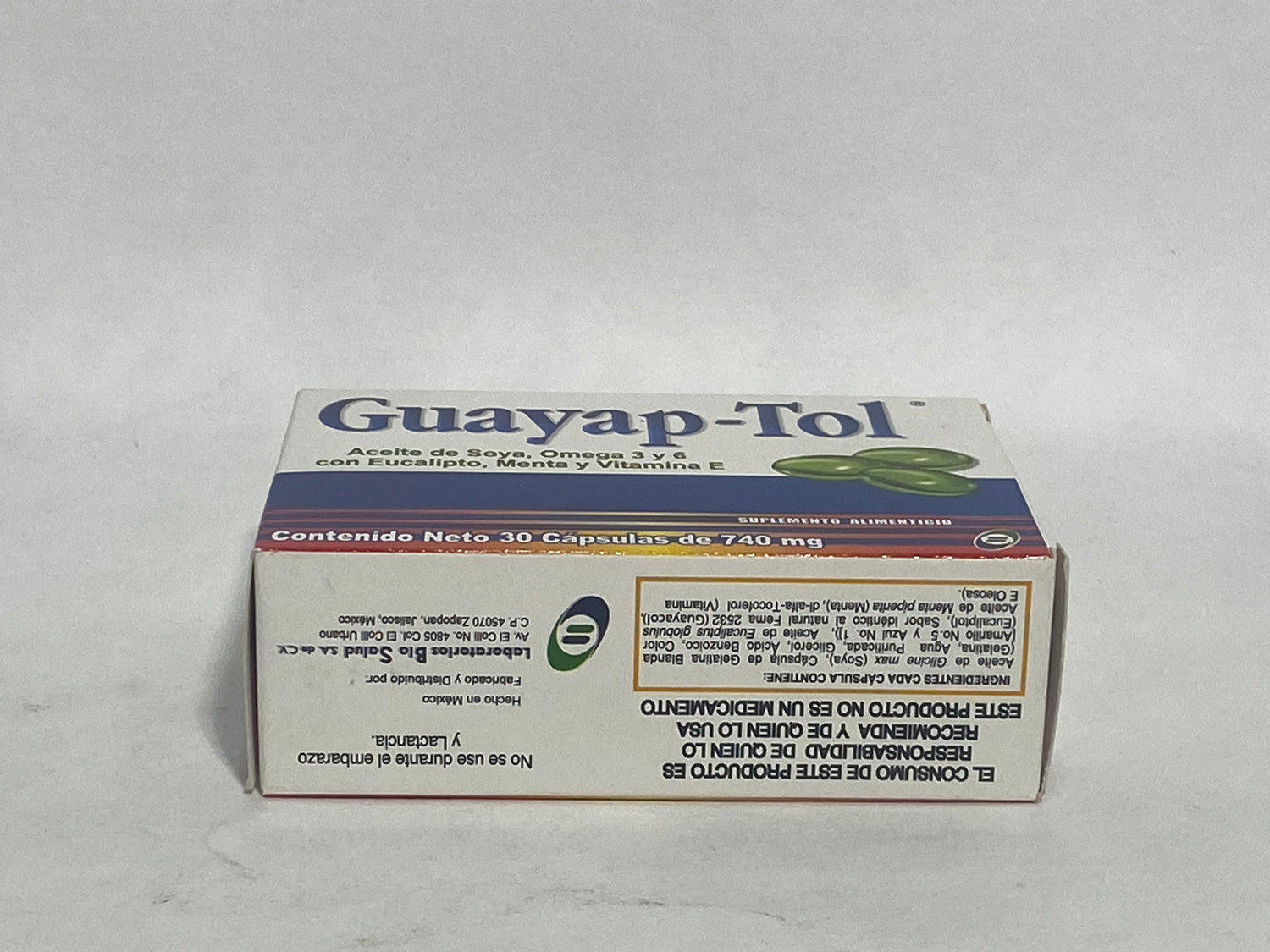 Guayabo-Tol - Dietary Supplement 30caps 740mg – Natural Formula Solutions