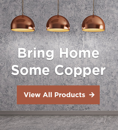 copper multi pendant light