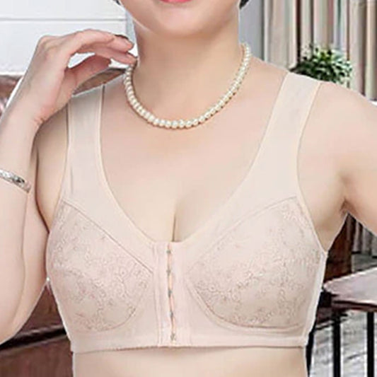 Buy ToVii Wirefree Push Up Bras for Women Butterfly Back Front Closure Bra  at Ubuy Pakistan