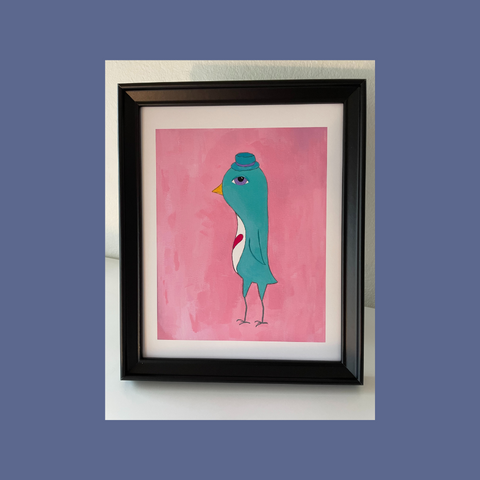 framed Peter art print