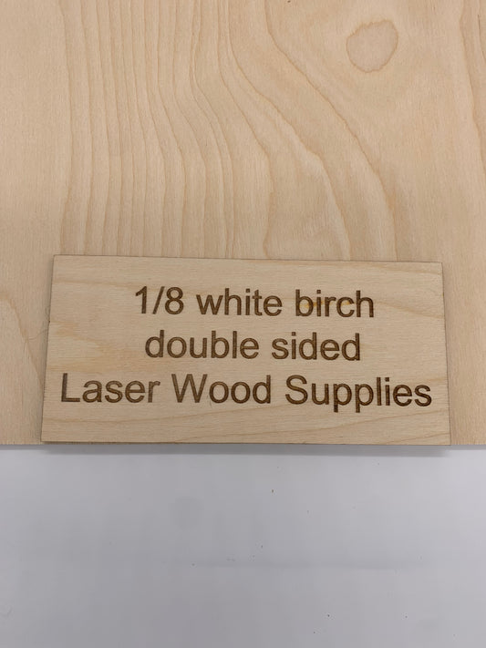 11.5x19 1/8 Walnut Plywood 3mm Walnut Wood Glowforge Ready CNC