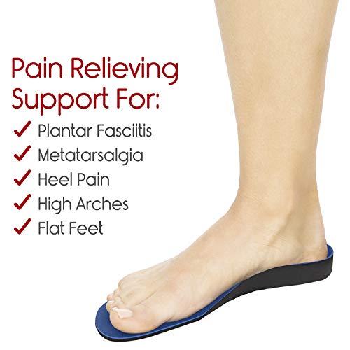 thin insoles for flat feet