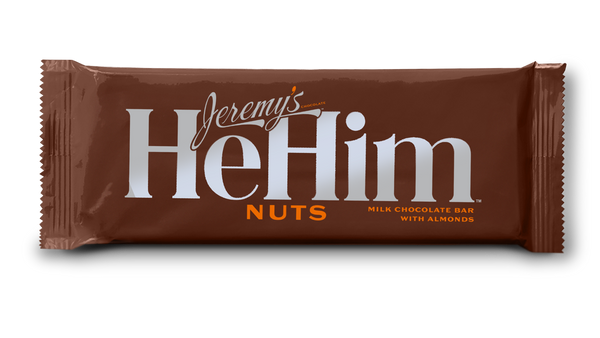 HeHim with Nuts Milk Chocolate with Almonds