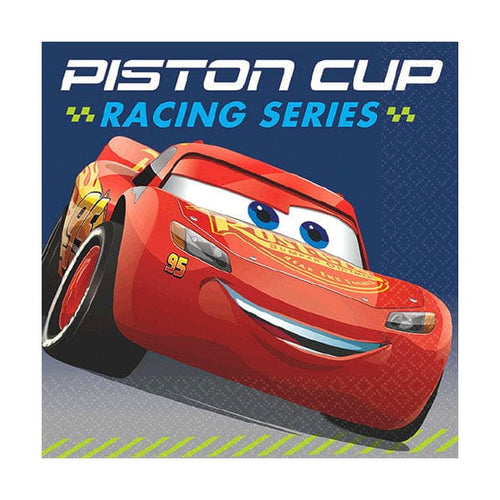 Disney Cars 3 Beverage  Napkins