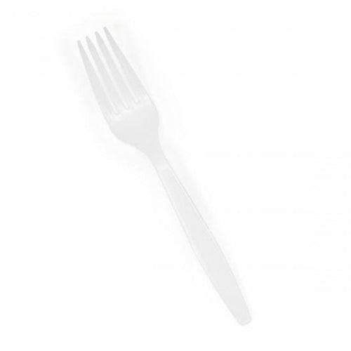 Premierware Full Size White Dinner Forks 24ct