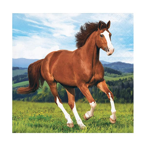 Horse and Pony Beverage Napkins