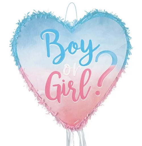 Gender Reveal Pull String Pinata