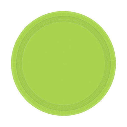 Kiwi 7in Round Luncheon Paper Plates