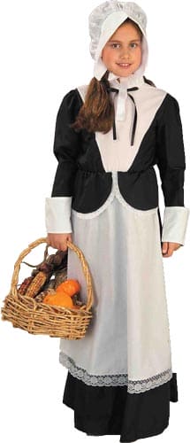 Pilgrim Girl Costume