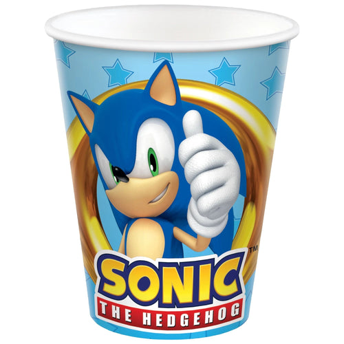 Sonic The Hedgehog 9oz Hot and Cold Paper Cup