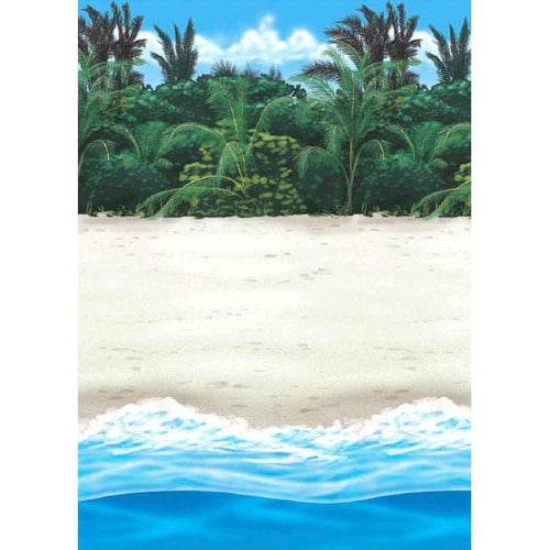 Beach Scene Setter 48in x 40in Room Roll