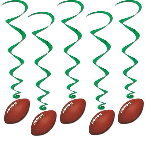 Football Foil Swirls