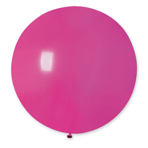 31" Giant Latex Balloon Fuchsia