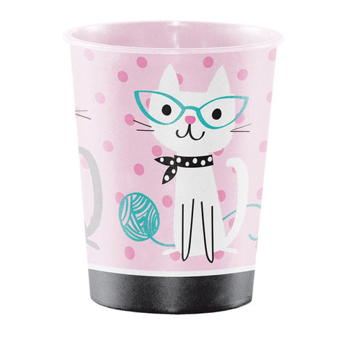 Purr-fect Party 16oz Favor Stadium Cup