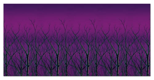 Spooky Forest Treetops Backdrop