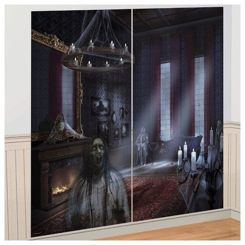 Dark Manor Scene Setter Wall Decorating Kit