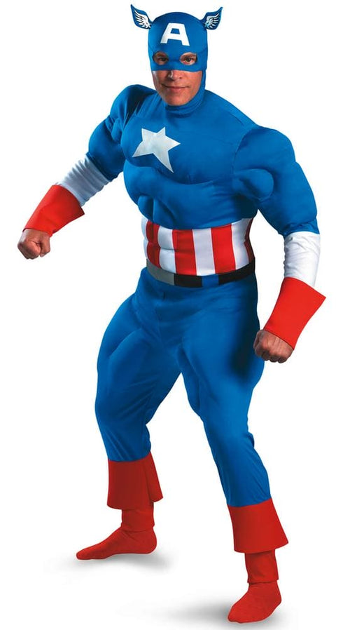 Captain America Deluxe Adult Costume