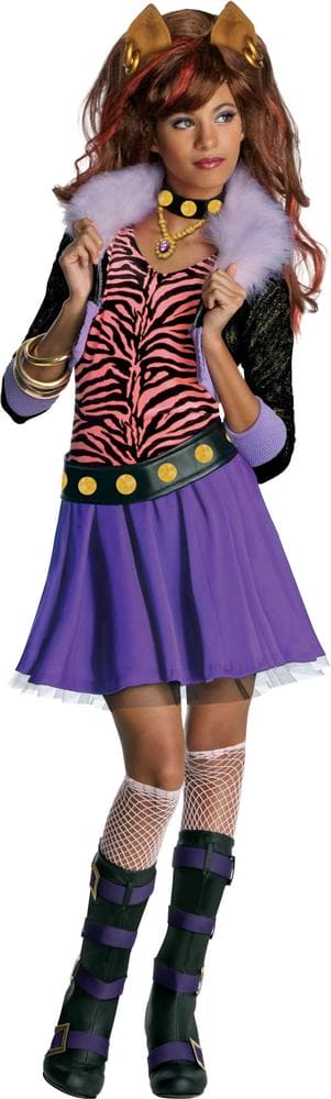 Monster High Clawdeen Wolf Girls Costume