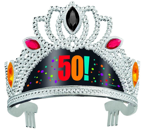 Age 50 Birthday Tiara