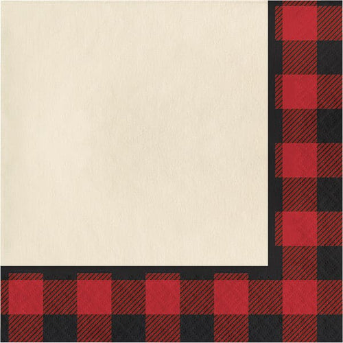 Buffalo Plaid Luncheon Napkins 16 Ct