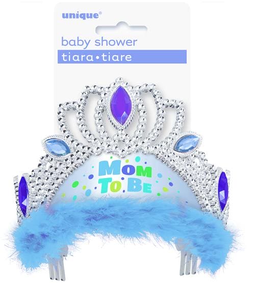 Mom to Be Blue Tiara