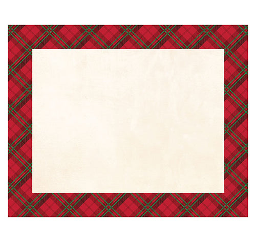 Holiday Plaid Placemats