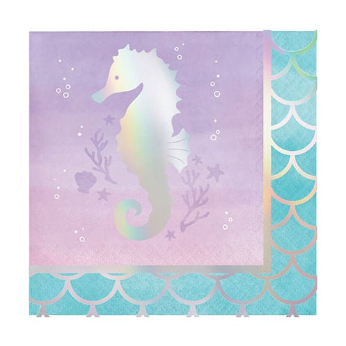 Mermaid Shine Beverage Napkins