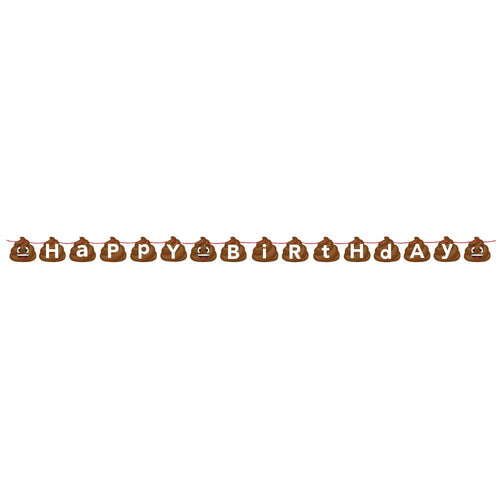 Emoji Poop Banner