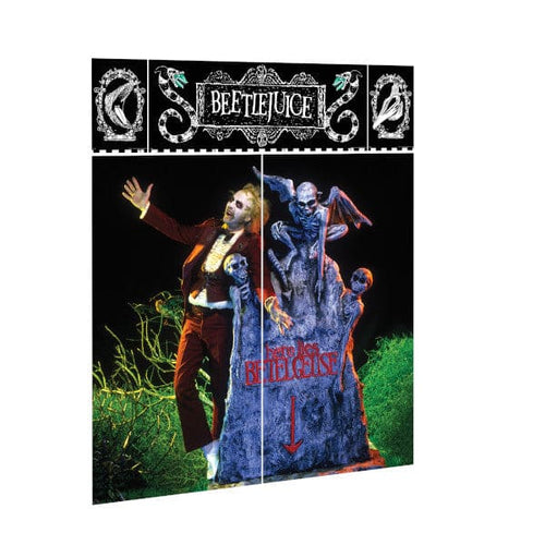 Beetlejuice Wall Decorating Kit Scene Setter 6'3 x 5'5"