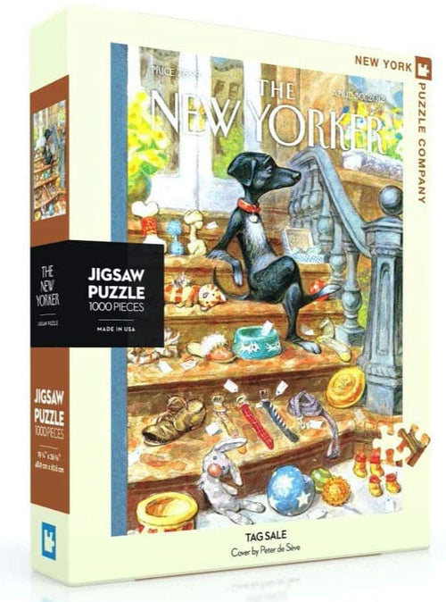 The New Yorker Tag Sale - 1000 Piece Jigsaw Puzzle