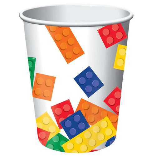 Block Party Paper Cups 9oz