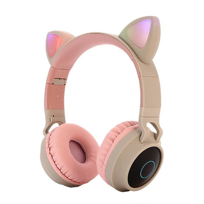 Afgang Prime Følelse Wireless Cat Ear Headphones - Fashion Cool Wireless