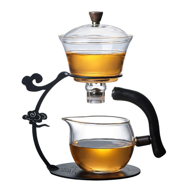 RORA Lazy Kungfu Glass Tea Set Magnetic Glass Teapot set – RORA TEAPOT