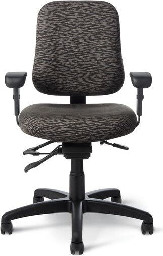 PT72IU (IU72) - Office Master 24-Seven Intensive Use Mid Back Ergonomic Task Chair