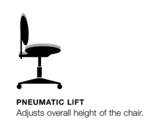 Office Master Pneumatic Lift