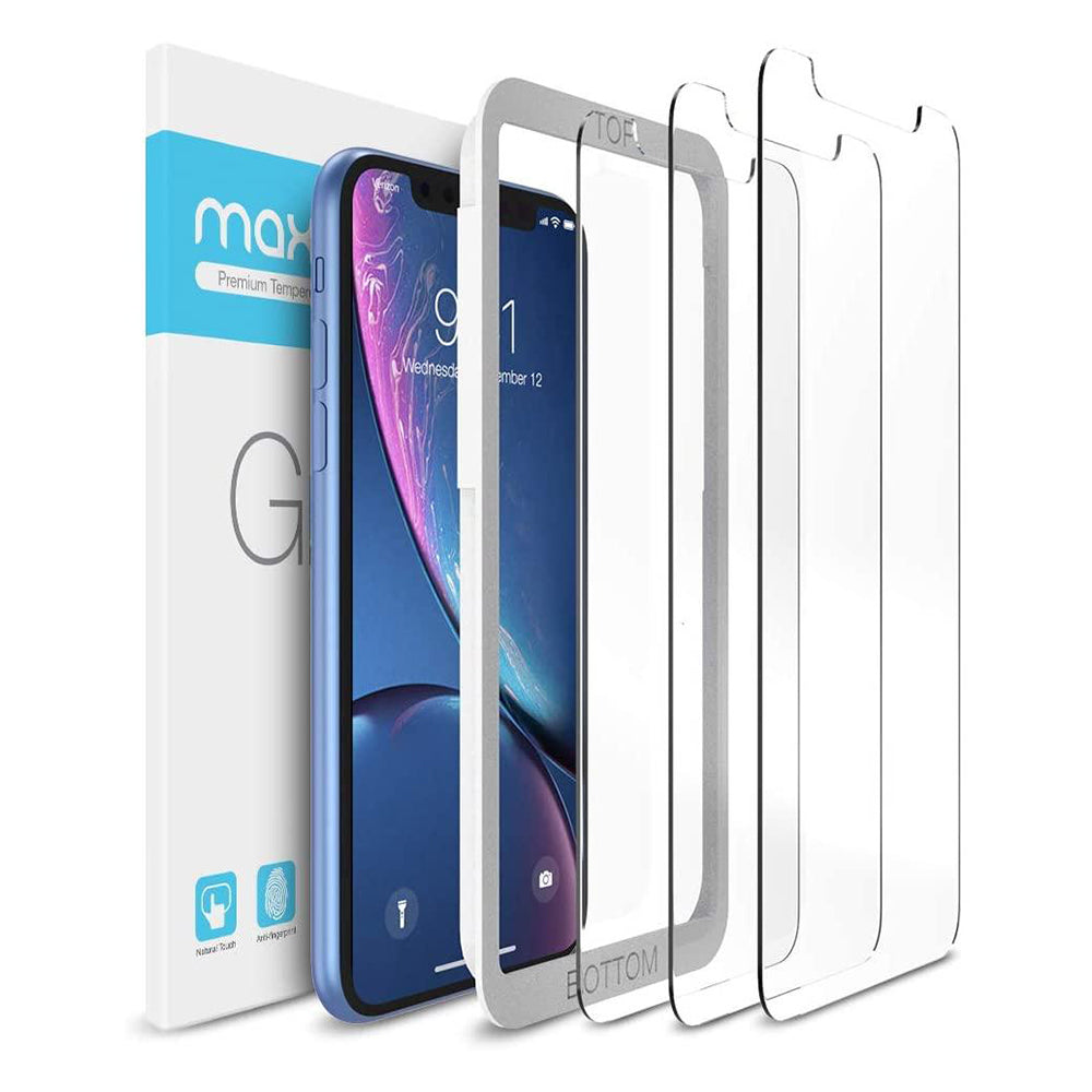 Mobigear - Apple iPhone XS Max Verre trempé Protection d'écran Anti-Glare -  Compatible Coque 563458-1 