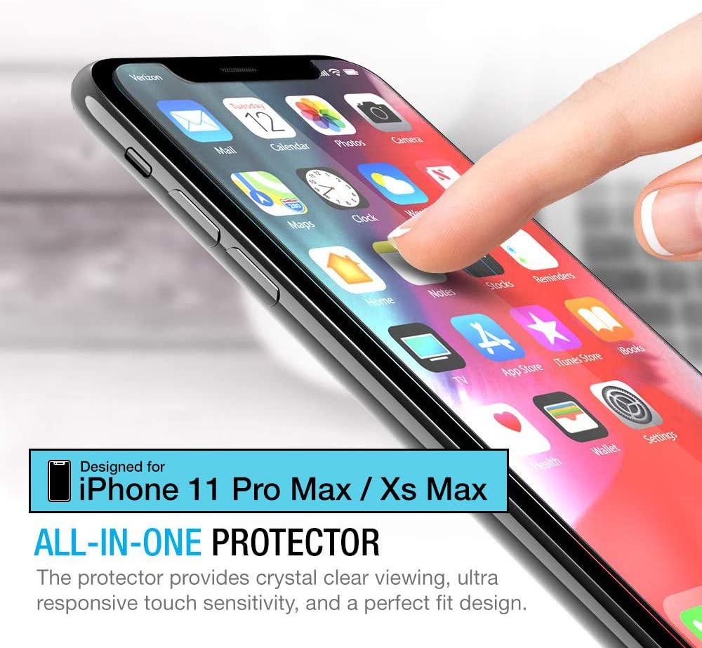 Mobigear - Apple iPhone 13 Pro Max Verre trempé Protection d'écran -  Compatible Coque 8-614023 