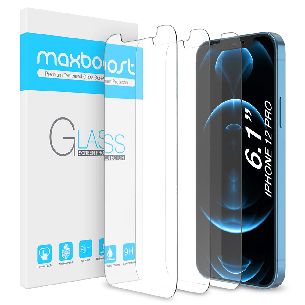 Mobigear Premium - Apple iPhone X Verre trempé Protection d'écran  Anti-Glare - Compatible Coque - Noir 11-8110448 