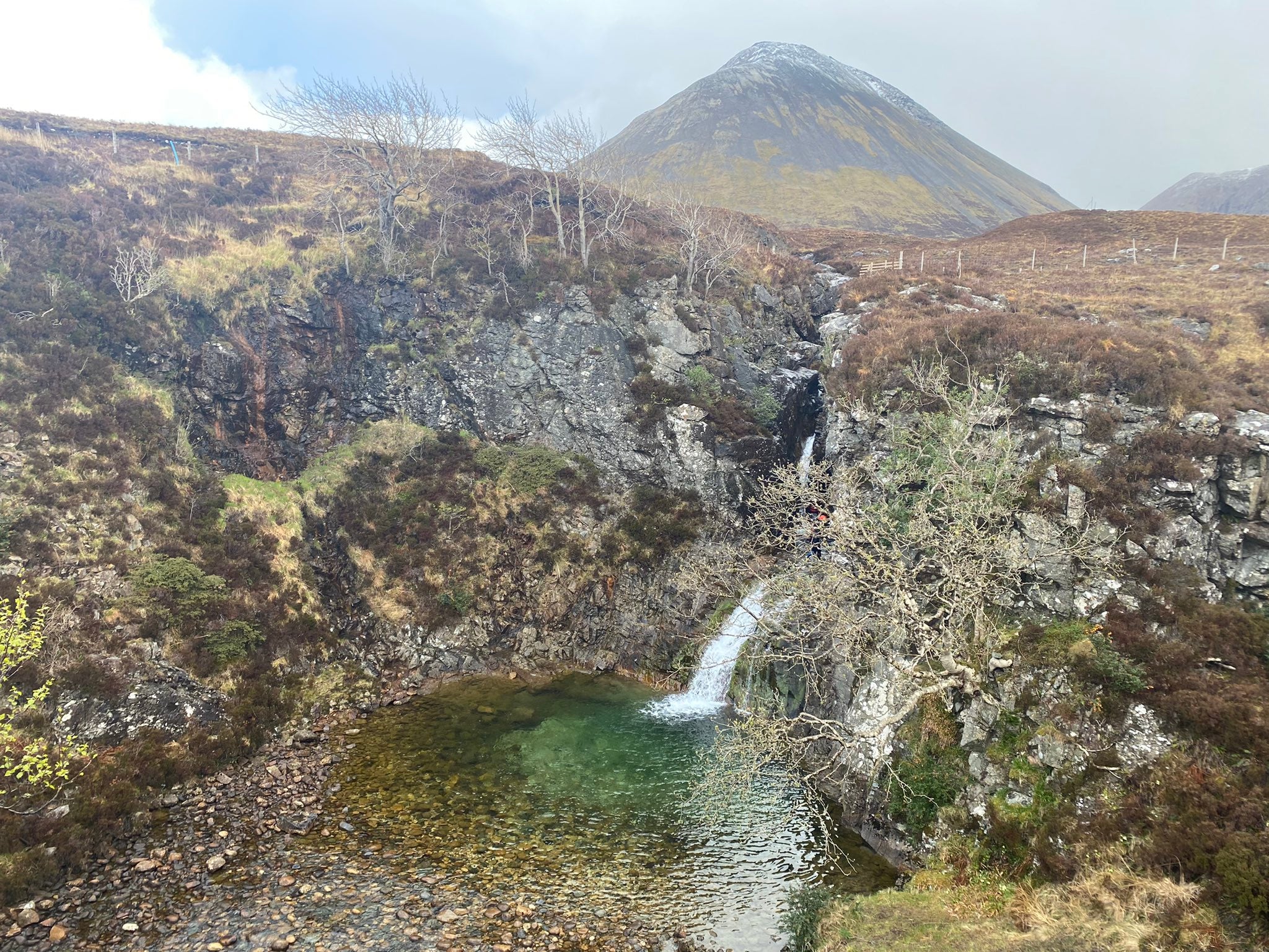 Allt Daraich Pools Waterfall Isle of Skye Scotland Wild Swimming