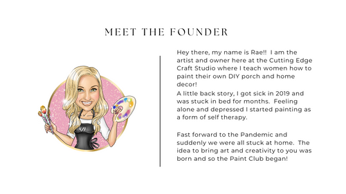 about me, meet the founder, craft kit, subscription box