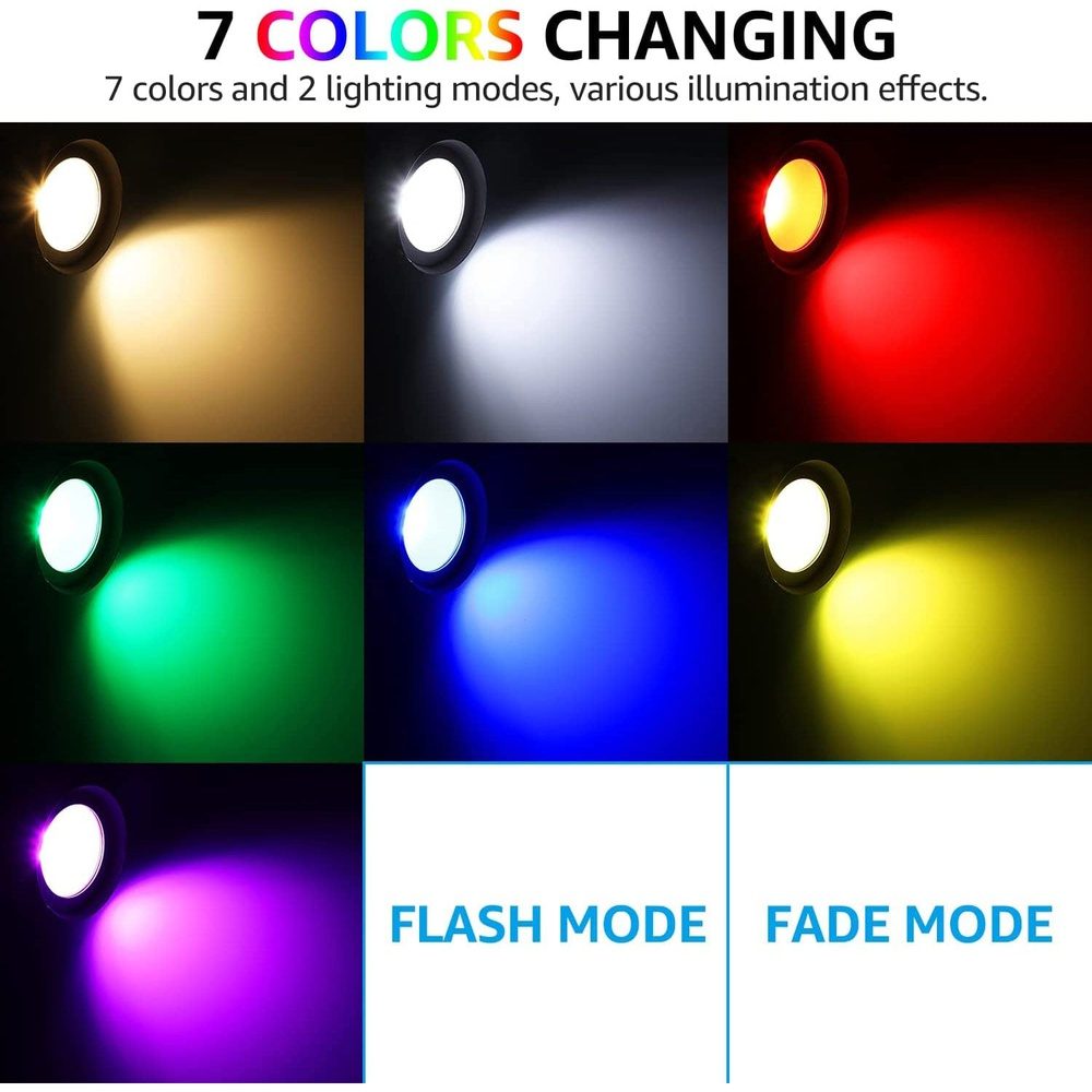 Focos LED de pared para iluminación exterior, iluminación de paisaje de  20W, 220V, rojo, verde, azul, luces de pared IP66 impermeables, un paquete  de luces - AliExpress