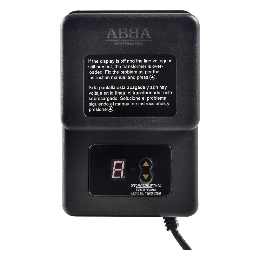 Abba Lighting USA TSR300 300W 12V Electronic Transformer