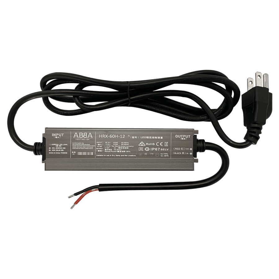 Controlador LED,Fuente de alimentación LED 12V 400 vatios,Impermeable 12V  Transformador LED,AC 110-120V a DC 12V Transformador,Controlador LED